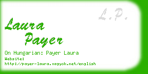 laura payer business card